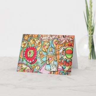 Tarjeta de felicitación Makin' Salsa