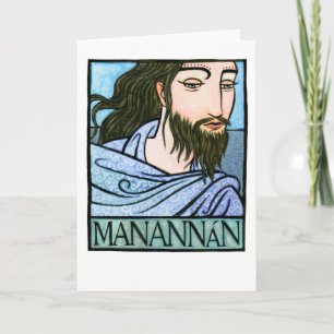 Tarjeta de felicitación Manannán