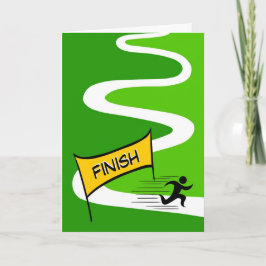 Tarjeta de felicitación/ Marathon