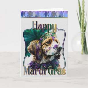 Tarjeta de felicitación Mardi Gras, Mardi Gras Spa