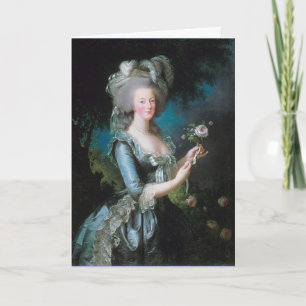 Tarjeta de felicitación Marie Antoinette
