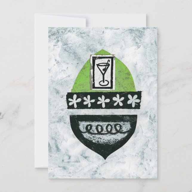 Tarjeta de felicitación Martini Break (Anverso)