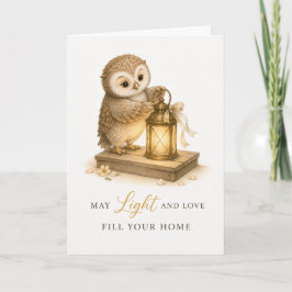 Tarjeta de felicitación May Light and Love Fill Yo