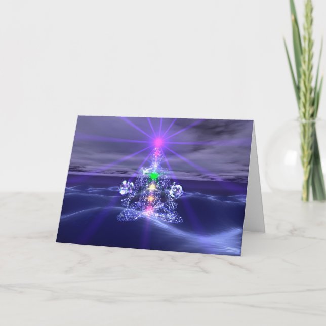 Tarjeta de felicitación Meditation2 - 5x7 (Anverso)