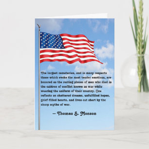 Tarjeta de felicitación Memorial Day