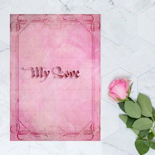 Tarjeta de felicitación Mi Amor