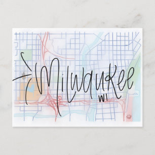 Tarjeta de felicitación Milwaukee