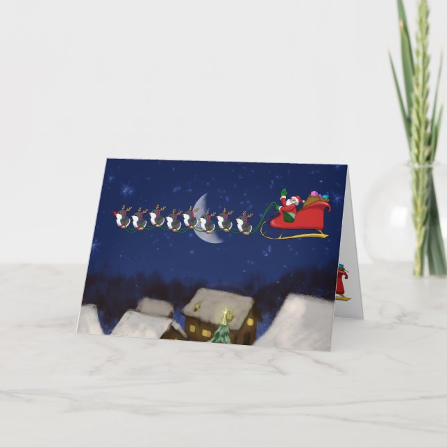 Tarjeta de felicitación minúscula de ocho (Anverso)