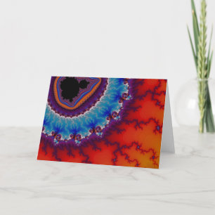 Tarjeta de felicitación moderna de Geode