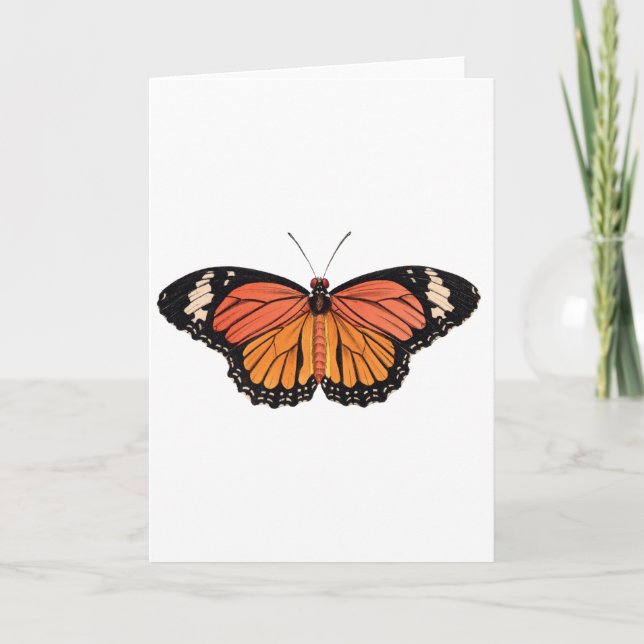 Tarjeta de felicitación Monarch Butterfly (Anverso)
