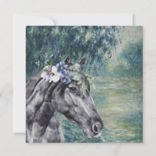 Tarjeta de felicitación Monet Morning Seine and Bl