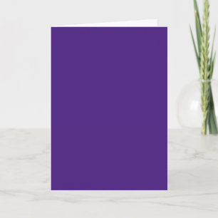 Tarjeta de felicitación Monster Purple