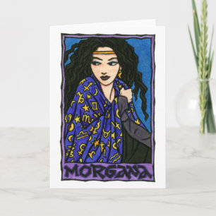 Tarjeta de felicitación Morgana