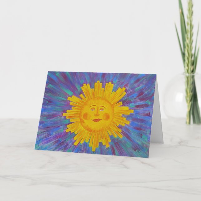 Tarjeta de felicitación -Mr. Feel Good (Anverso)