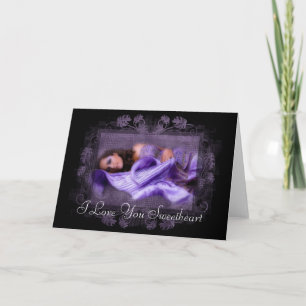 Tarjeta de Felicitación Mujer Hermosa 2 Te Amo
