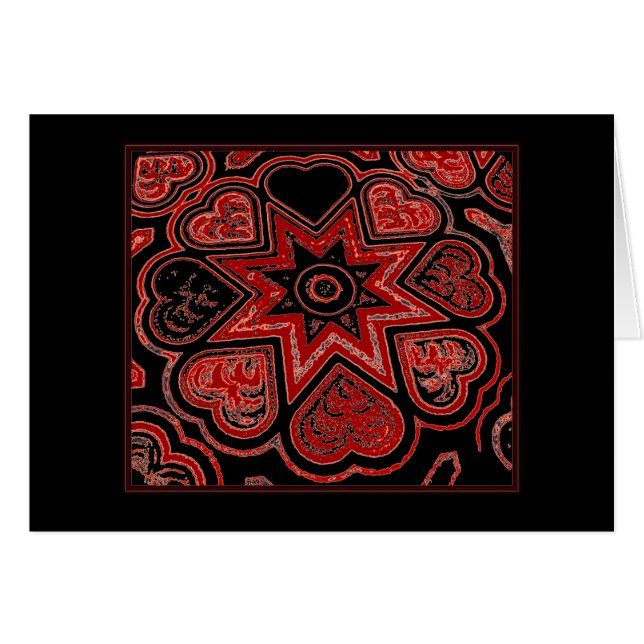 Tarjeta de felicitación 'My Heart' (Anverso (Horizontal))