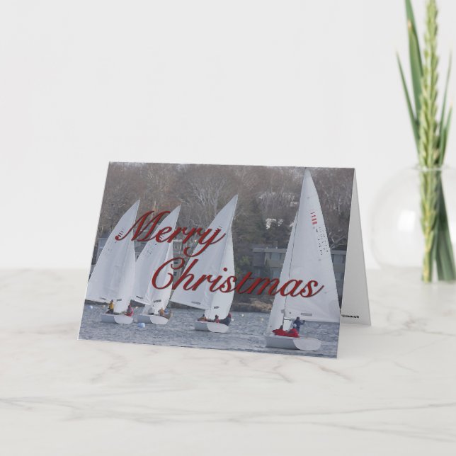 Tarjeta de felicitación náutica (Anverso)