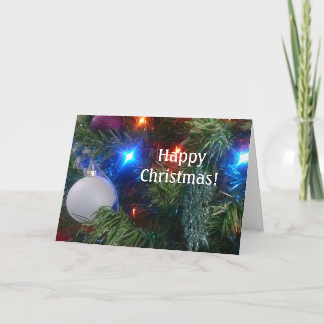 Tarjeta de felicitación - Navidad (Anverso)