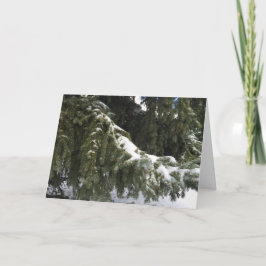 Tarjeta de felicitación navideña