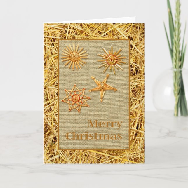 Tarjeta de felicitación navideña (Anverso)