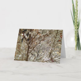 Tarjeta de felicitación navideña