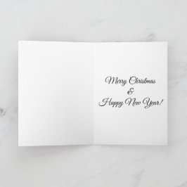 tarjeta de felicitación navideña de árbol de Navid