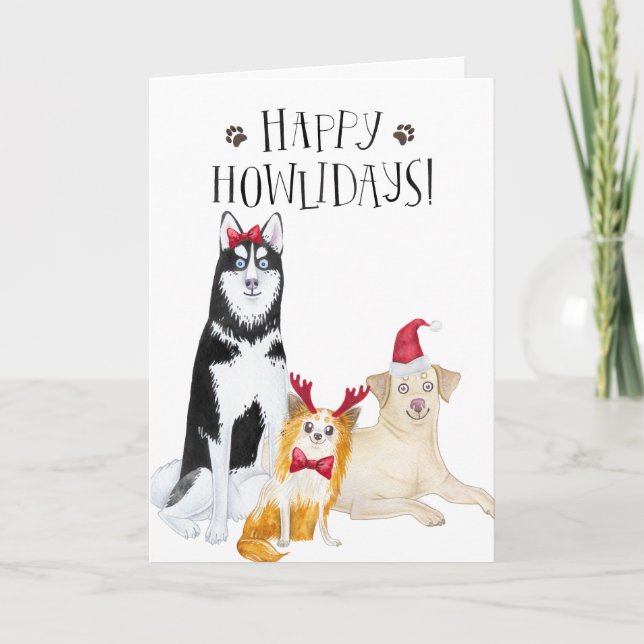 Tarjeta de felicitación navideña de felación para  (Anverso)