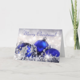 Tarjeta de felicitación navideña de Feliz