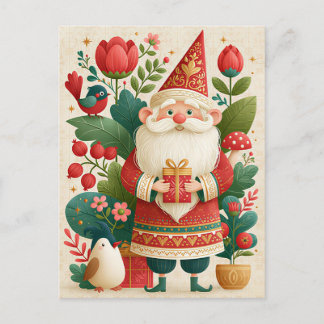 Tarjeta de Felicitación Navideña Festiva