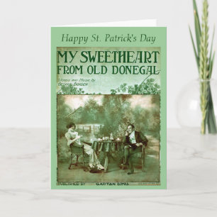 Tarjeta de felicitación navideña para álbum de mús