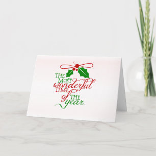 Tarjeta de felicitación navideña para Navidades ma