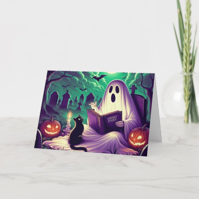 Tarjeta de felicitación navideña plegable (Anverso)