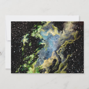 Tarjeta de felicitación Nebula Painting