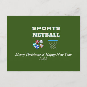 Tarjeta de felicitación Netball 2022