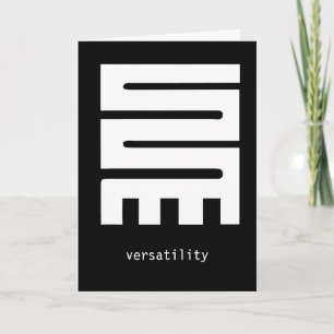 Tarjeta de felicitación Nkyinkyim