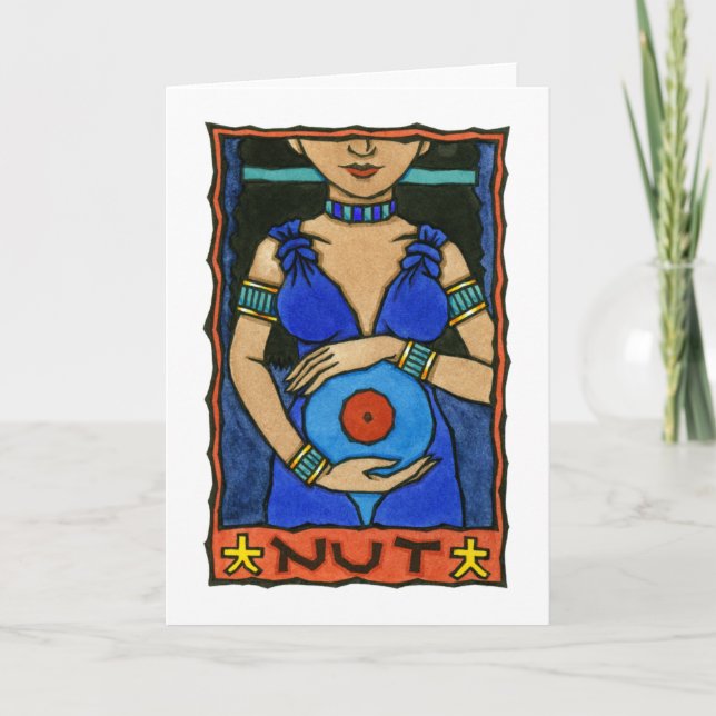 Tarjeta de felicitación nuca (Anverso)