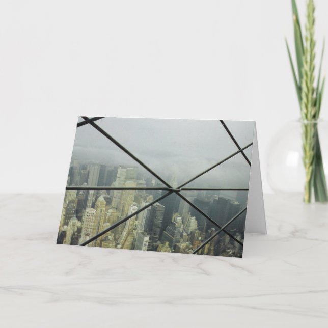 Tarjeta de felicitación "NYC #2" (Anverso)