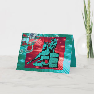 Tarjeta de felicitación occidental del día de