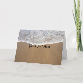 Tarjeta de felicitación Ocean and Beach