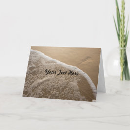 Tarjeta de felicitación Ocean and Beach