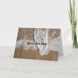 Tarjeta de felicitación Ocean and Beach