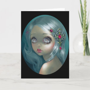 Tarjeta de felicitación "Ojos en el cielo"