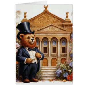Tarjeta de felicitación Opera Bear All Occasions
