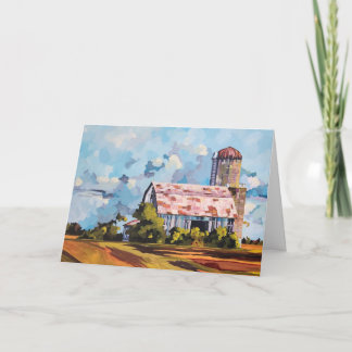 Tarjeta de felicitación original con arte de Faded