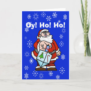 Tarjeta de felicitación Oy Oy Chrismukkah