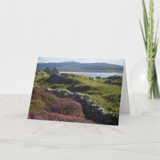 Tarjeta de felicitación: Paisaje de Connemara