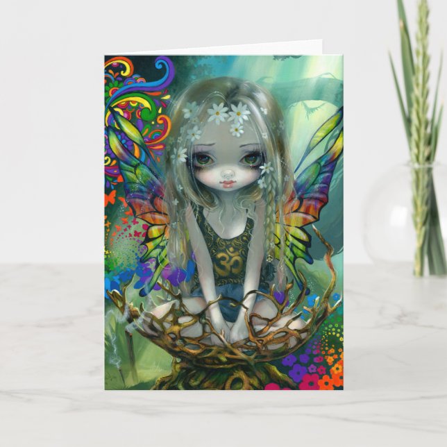 Tarjeta de felicitación "Paisley" (Anverso)