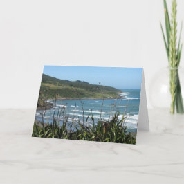 Tarjeta de felicitación panorámica NZ