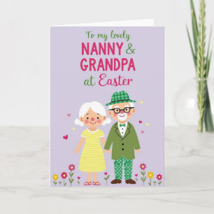 Tarjeta de Felicitación para Abuelos Cariñosos