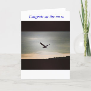 Tarjeta de felicitación para alguien que se está a